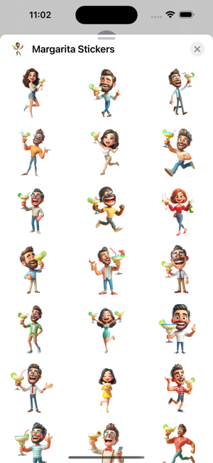 Margarita StickersiPhone版截图1