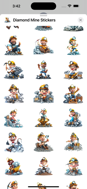 Diamond Mine StickersiPhone版截图2