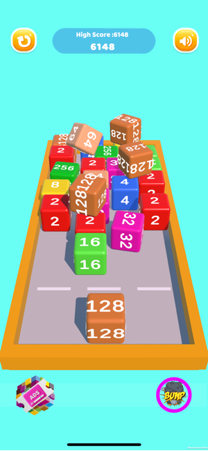 Merge Block 2048 : 3D puzzleiPhone版截图3