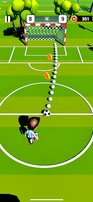 Soccer football kick gamesiPhone版截图3