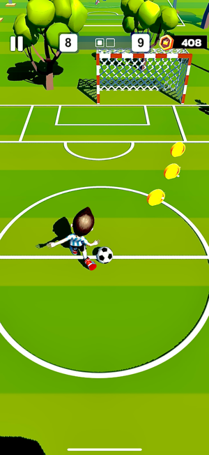 Soccer football kick gamesiPhone版截图2