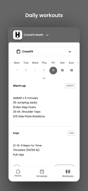 CrossFit HeathiPhone版截图5