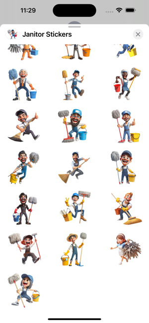 Janitor StickersiPhone版截图3