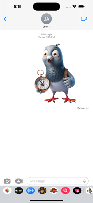 Homing Pigeon StickersiPhone版截图4