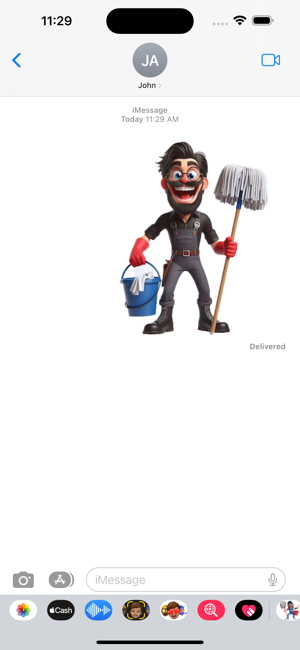 Janitor StickersiPhone版截图4