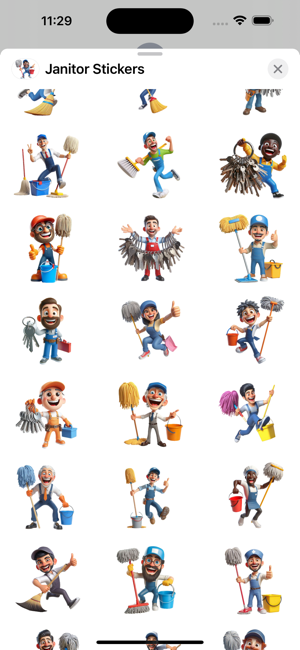 Janitor StickersiPhone版截图2