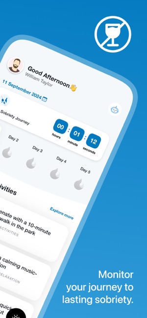 Soberly : Quit Alcohol AppiPhone版截图2