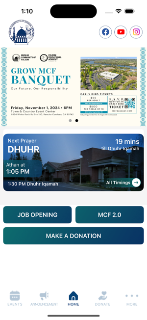 MCF Muslim Community of FolsomiPhone版截图3