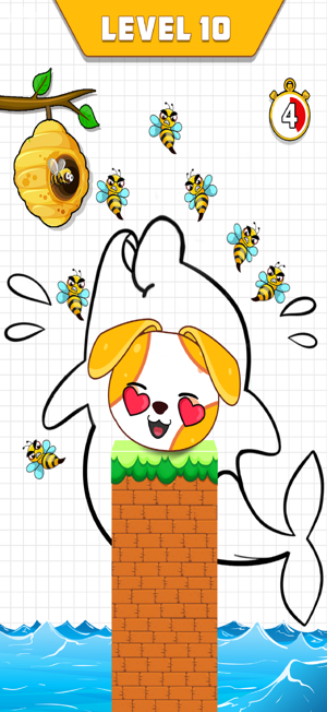 Save The Dog vs Bee GameiPhone版截图1