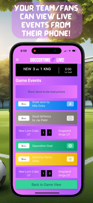 SoccerTime Live!iPhone版截图2