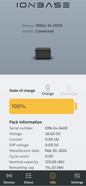 Ionbase Battery MonitoriPhone版截图2