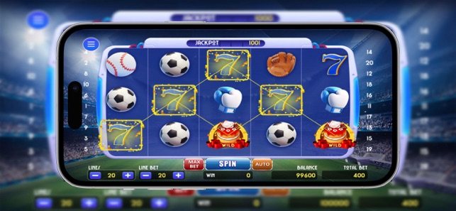 Lucky Sports Slots SpiniPhone版截图1