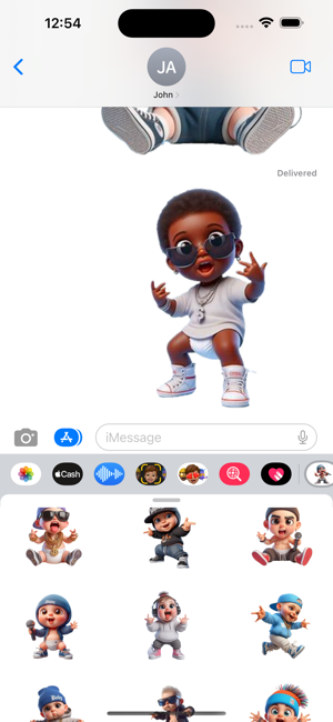 Baby Rapper StickersiPhone版截图5