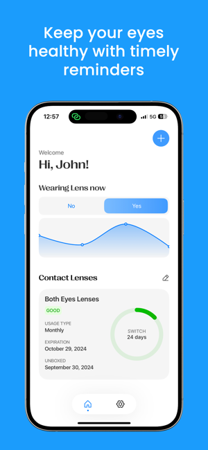 Contact Lenses Time TrackeriPhone版截图1