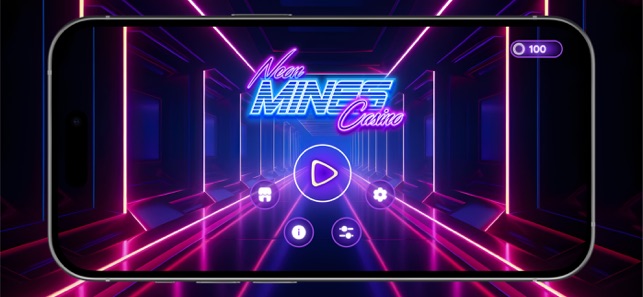 Neon Mines: Ultra Tap!iPhone版截图1