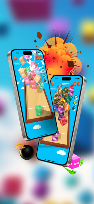 Cube Clash: 3D Block BattleiPhone版截图1