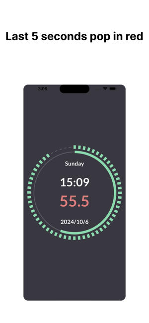 Round Millisecond ClockiPhone版截图2