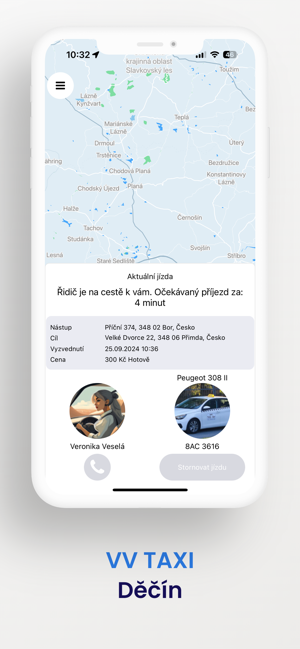 VV Taxi DěčíniPhone版截图4