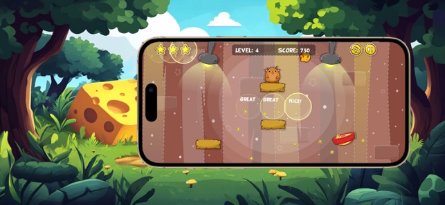 Hungry Mouse:MATH3iPhone版截图2