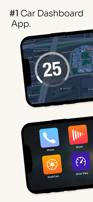 Car Dashboard : Music & MapsiPhone版截图1