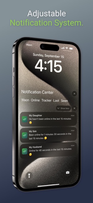 Waon Online Tracker Last SeeniPhone版截图3