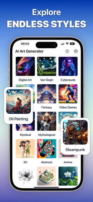 AI Photo Generator AI ArtiPhone版截图4