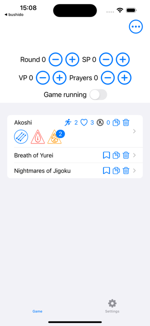 Bushido Game ModeiPhone版截图3