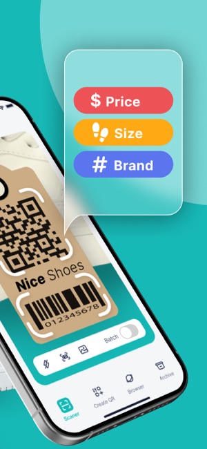 QR Code Reader & Scanner・iPhone版截图2