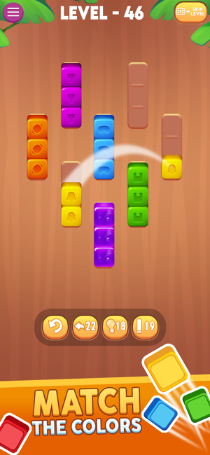 Woody Puzzle: Color Block SortiPhone版截图2