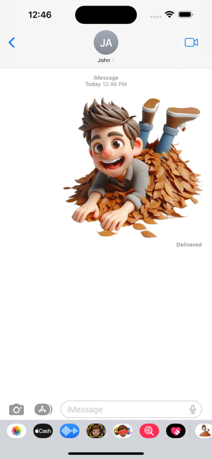 Pile of Leaves StickersiPhone版截图4