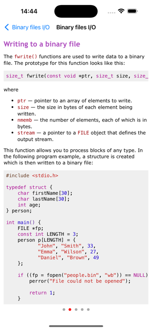 C Programming ProiPhone版截图7