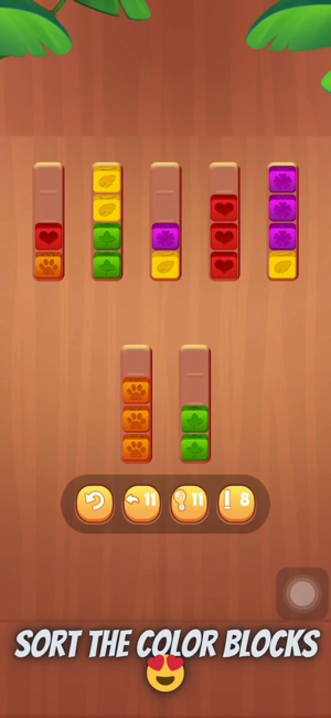 Woody Puzzle: Color Block SortiPhone版截图1