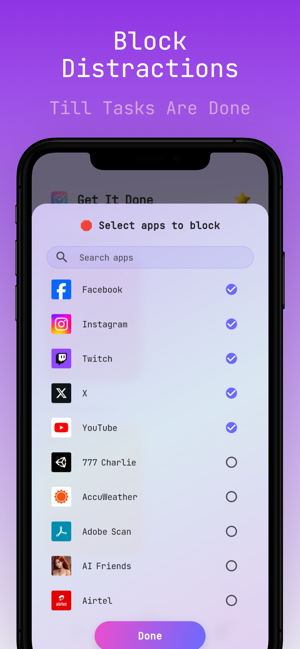 Task App BlockeriPhone版截图4