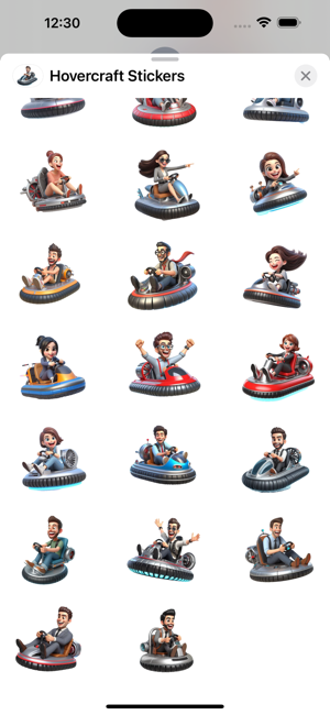 Hovercraft StickersiPhone版截图3