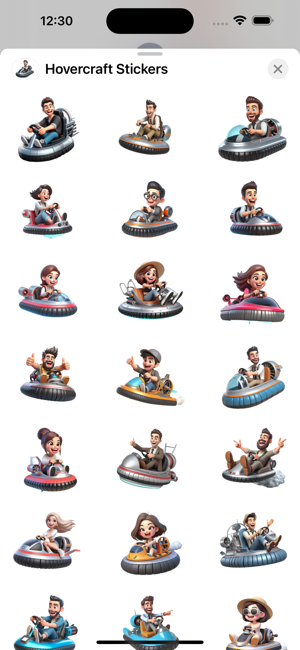 Hovercraft StickersiPhone版截图1