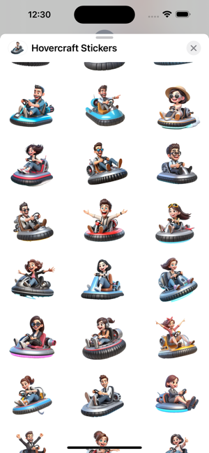 Hovercraft StickersiPhone版截图2