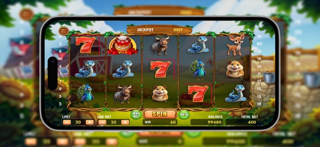 Lucky Animal Slots MachineiPhone版截图3