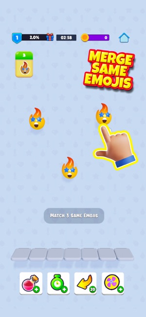 Match Moji Puzzle GameiPhone版截图1