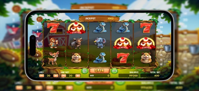 Lucky Animal Slots MachineiPhone版截图1