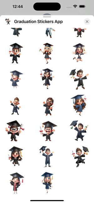 Graduation Stickers AppiPhone版截图3