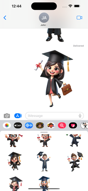 Graduation Stickers AppiPhone版截图5