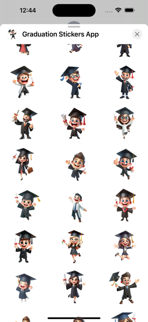 Graduation Stickers AppiPhone版截图2