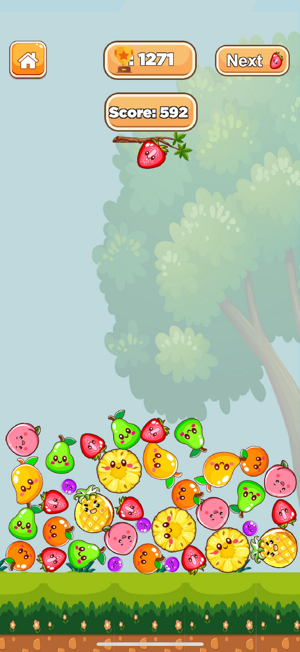 Fruit Merge: Drop Master GamesiPhone版截图4