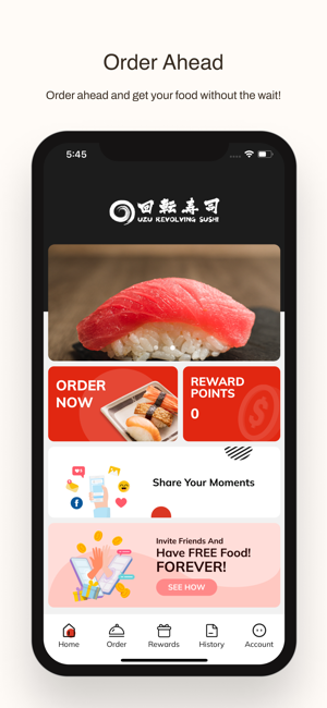 UZU Revolving SushiiPhone版截图1