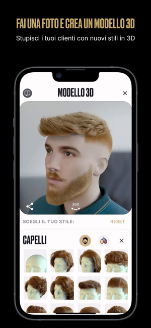 StyleForge: Barbiere 3D ProiPhone版截图2