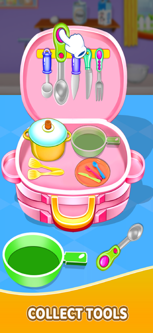 Kitchen Toy Kit Cooking GamesiPhone版截图1