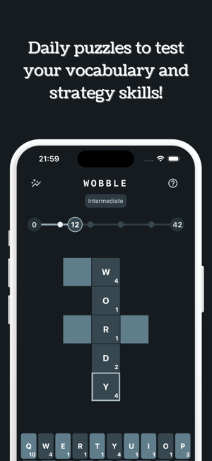 Wobble: Daily Word PuzzleiPhone版截图1