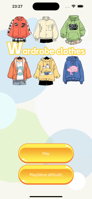 Wardrobe colthes gameiPhone版截图3