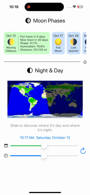 Night & Day and Moon PhasesiPhone版截图1