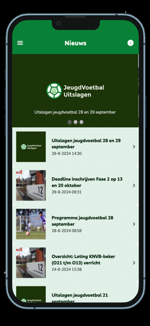 JeugdvoetbalUitslageniPhone版截图1